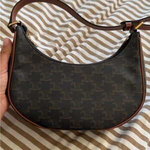 Celine Brown Leather Strap